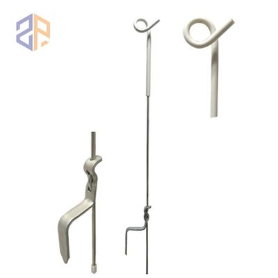 Farm Wire Fence Posts Plastic Durable Electric Pigtail Post/Animal Electric Galvanized Fence Farm Post Pigtail Insulators