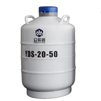 Yds 20 Liquid Nitrogen Container with Double Layer 6 Canisters