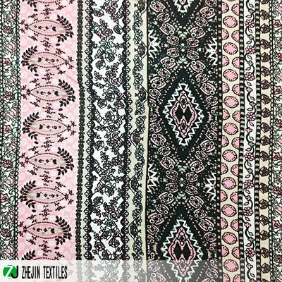 R/Sp Rayon Spandex Printed Single Jersey