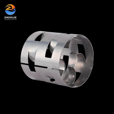 Stainless Steel SS304 SS316 Tower Metal Packing Pall Ring for Efficient Various
