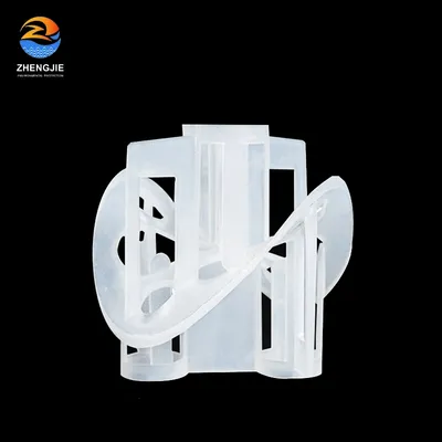 PP PE PVDF CPVC Random Packing Crown Type Heilex Ring
