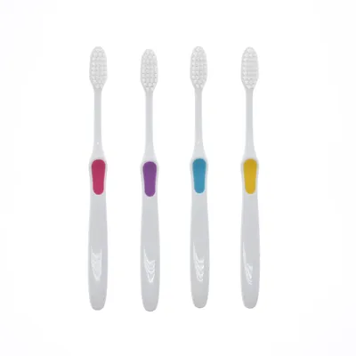 Durable Oral Care Adult Soft Taper PBT Bristles Toothbrush