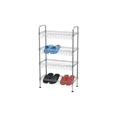 Amazon Top 3 Tier Customized Portable Easy Assembly Foldable Designs Amazing Living High Carbon Steel Panel Shoe Racks for Home