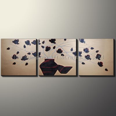 Painting-Leather Painting-Flower Style (HTLP-1357)