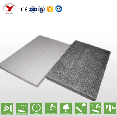 Durable Grey Perlite MGO Board Magnesium Oxide Plate Without Asbestos