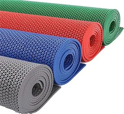 Water Proof S-Grip PVC Drainage Mats PVC Bath Mat Anti-Slip PVC Floor S Mat