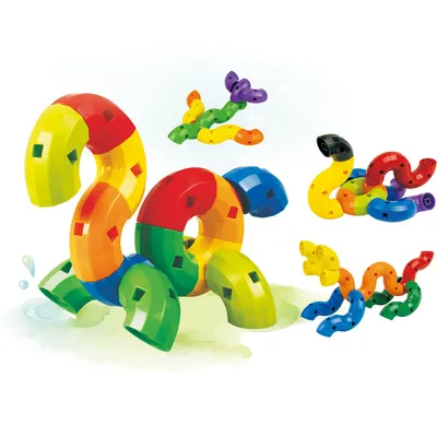 Children Happy Building Blocks Plastic Toys