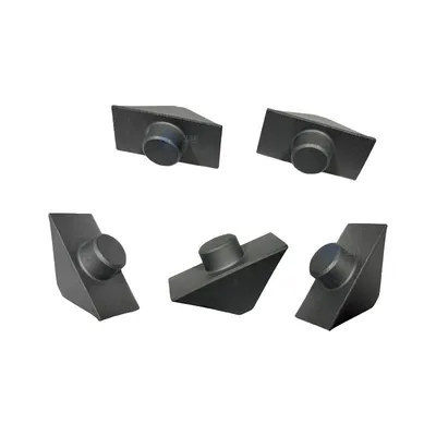 Customized Tungsten Carbide Blank Triangle Tips with Step for Tooling Wear Parts