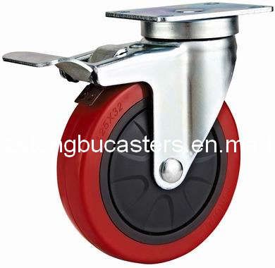 Medium-Duty PU Caster