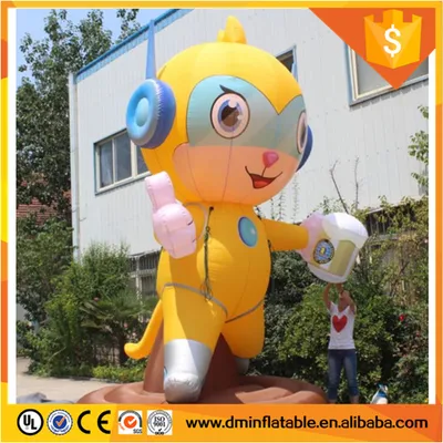 Supermarket Promotional Inflatable Monkey for Sale