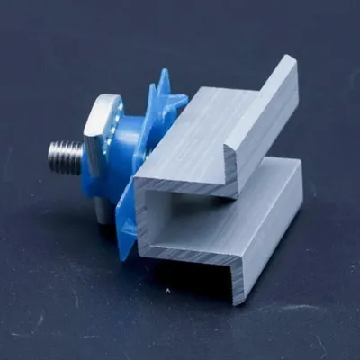 Photovoltaic Module Aluminum Profile Solar Panels Accessories Rail Fasteners