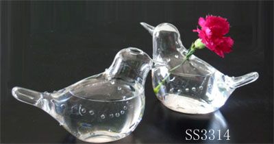 Glass Flower Vase (SS3314)