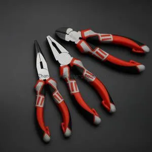 German Type High Quality Labor-Saving Combination Pliers Long Nose Pliers Diagonal Cutting Pliers 6" 8"