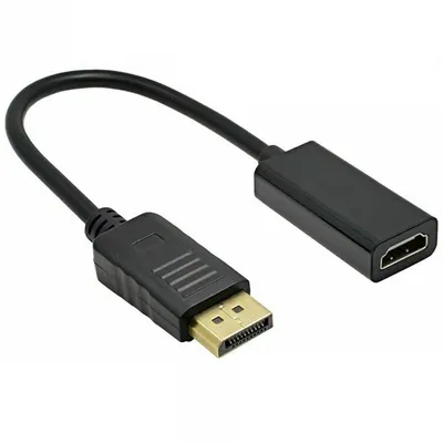 Premium Display Port Male to HDMI Female Connection Adapter