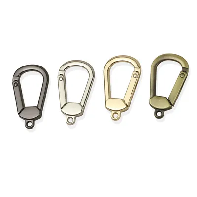 Zinc Alloy Spring Ring Connection Buckle Key Chain Spring Clasps