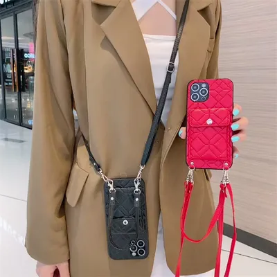 New Diamond Wallet PU Leather Phone Case Phone Cover Shell