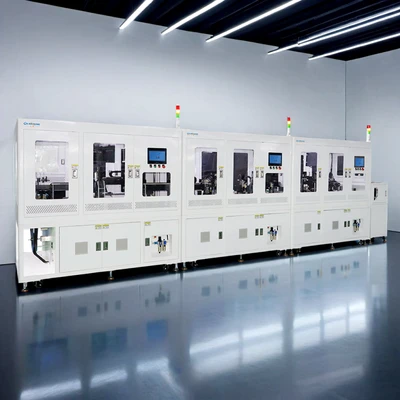 High-Speed Backplane Connector Assembly Equipment with Durable Gray Paint Finish