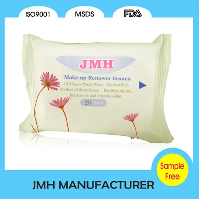 China OEM Female Make up Remover Wipes (MW006)