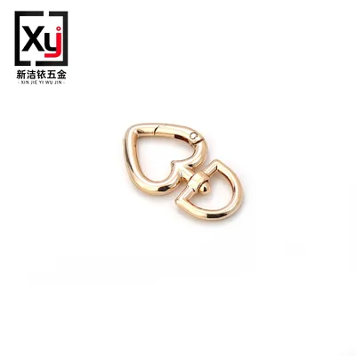 Customize Spring Logo O Ring Key Chain Metal Clasp