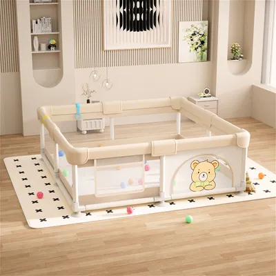 Baby Playpen Easy Assemble Fence Activity Center with Balls