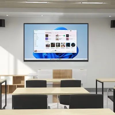 75 Inch IR Multi Touch Screen All in One Interactive Flat Panel Smart Board