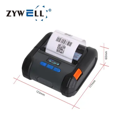 Portable Thermal Label Printer Kawaii Wireless Handheld 3inch Barcode Printer Zm04 Sticker Printer
