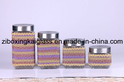 Glass Product with Straw