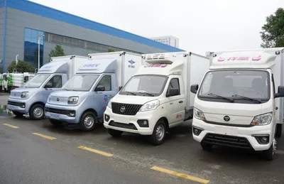 Good Insulation Performance Futian 4*2 1.2t Food Truck Refrigerator Box Truck