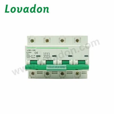 Hot Sale! Manufacturer Lcb1-100 C100A 4poles Iniature Circuit Breaker