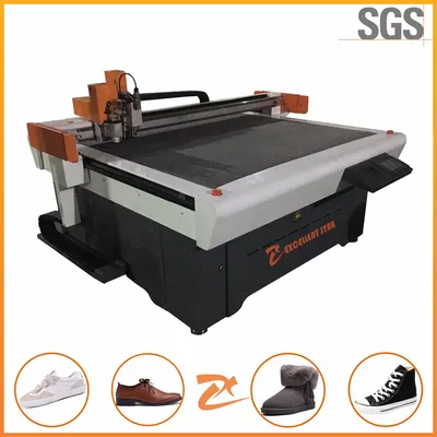 High Speed High Precision Dieless No Laser Knife Footwear Making Machine 1214