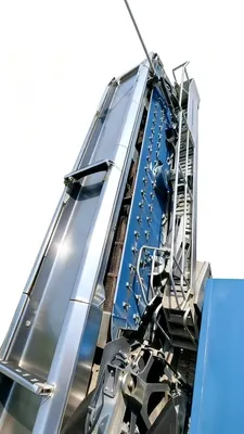 Sky Blue Klma Screen Low Energy Screening Machine 75 Kw AC Motor