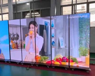 High-Visibility Standing LED Advertising Display for Retail Promotion