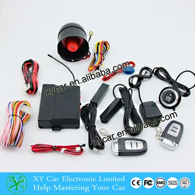 Engine Start Stop Passive Keyless Entry System Pke Lock Alarm