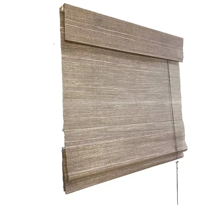 Jute Paper Natural Woven Blinds Wood Shades for Interior Decoration