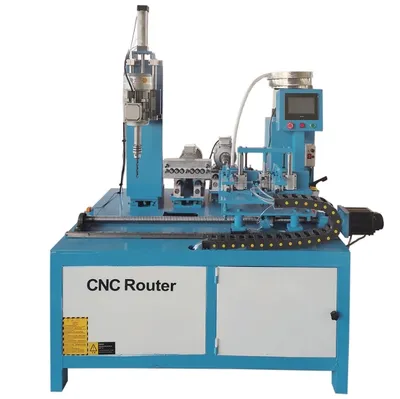 CNC Wooden Table Leg Cutting Shaping and Drilling Tapping Screw Machine