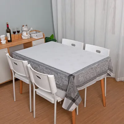 Premium Heavy Duty Polyester Tablecloth with Waterproof Protection