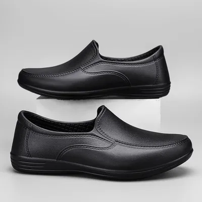 JDS Non-Slip Kitchen Footwear Oil Resistant Safety Shoes for Chefs & Staff