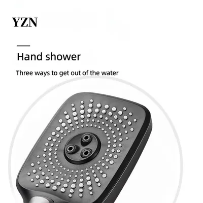 Dual Function Digital Display Screen Rain Shower Bathroom Faucet