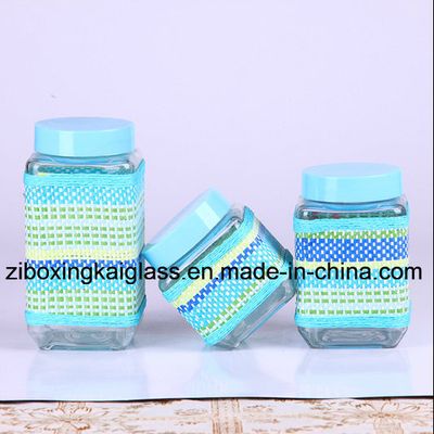 Glass Product with Straw