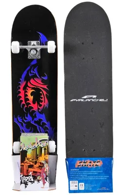 3108 Skateboard with 1/4 Color Box