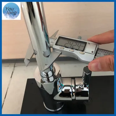 Polish Chromed Sanitary Tap Classical Kitchen Sink Faucet