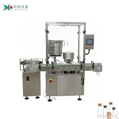 Automatic Plastic Glass Vial Filling Sealing Capping Machine for Biopharma