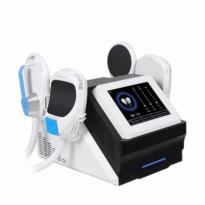 14 Tesla EMS RF Muscle Toning Equipment 2 Handles Fat Burning Weight Loss Body Contouring Salon Aesthetic Beauty Instrument