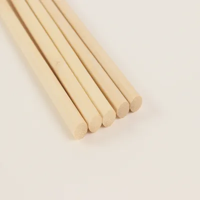 Natural Bamboo Sticks Customizable and Carbonizable for Creative Uses