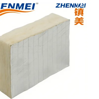Waterproof Fireproof Alumfoil Flexible Soundproof Wall Glass Wool