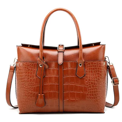 Factory Custom Trendy Handbag Leather Women Bag Ladies Handbags