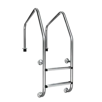 Durable Above Ground Swimming Pool Ladder with Widened Slip-Resistant Pedals for Safe Pool Steps