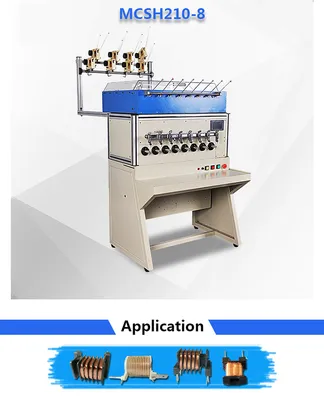Factory Price Model Mcsh210-8 Eight Spindle Thin Wire Twisting Winder Winding Machine