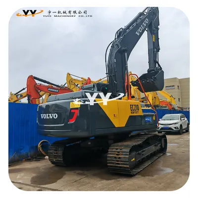 Volvo Ec210 Used Excavator in Good Condition for Medium-Sized Excavators