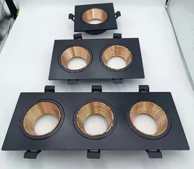 GU10 Spotlight Round 12W Recessed Antiglare LED Gu5.3 Downlight
